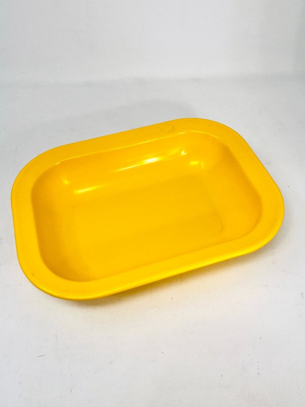 VTG Texas Ware No. 119 Rectangle Serving Bowl Melamine Plastic Yellow Primary